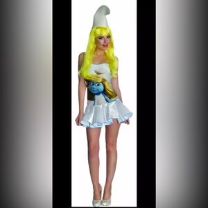 Women’s Halloween Costume : Smurfs : Smurfette